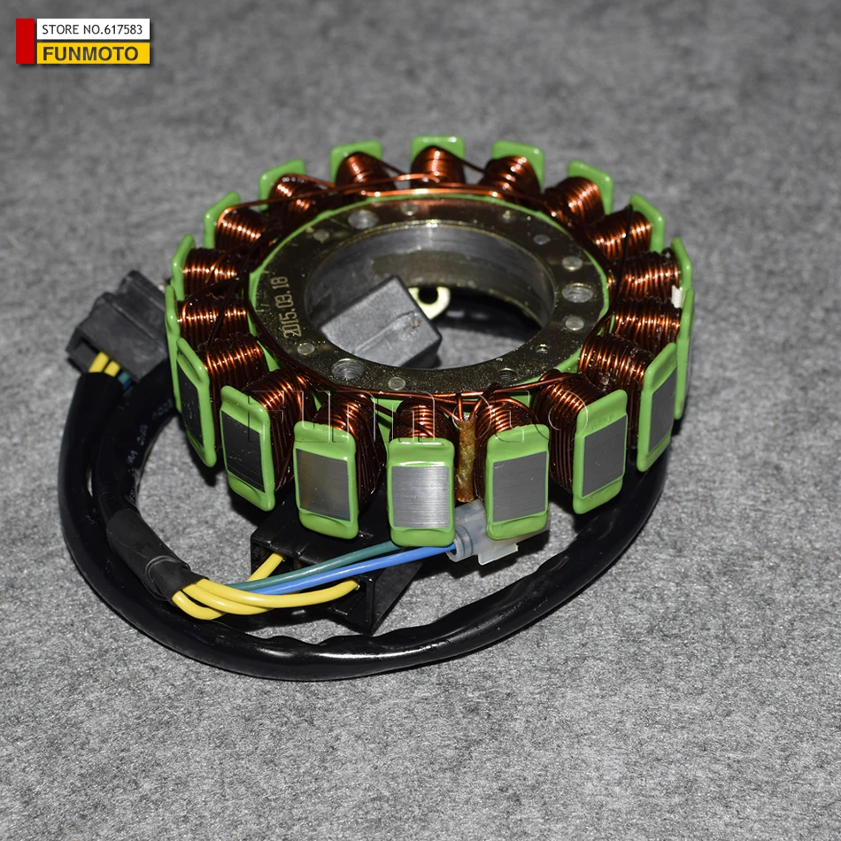 Магнитный двигатель для CF188/ CF500ATV/CFX6/CFZ6/CF600UTV, магнитная катушка 12 В, 18 катушек, детали № is 0180-032000-0001