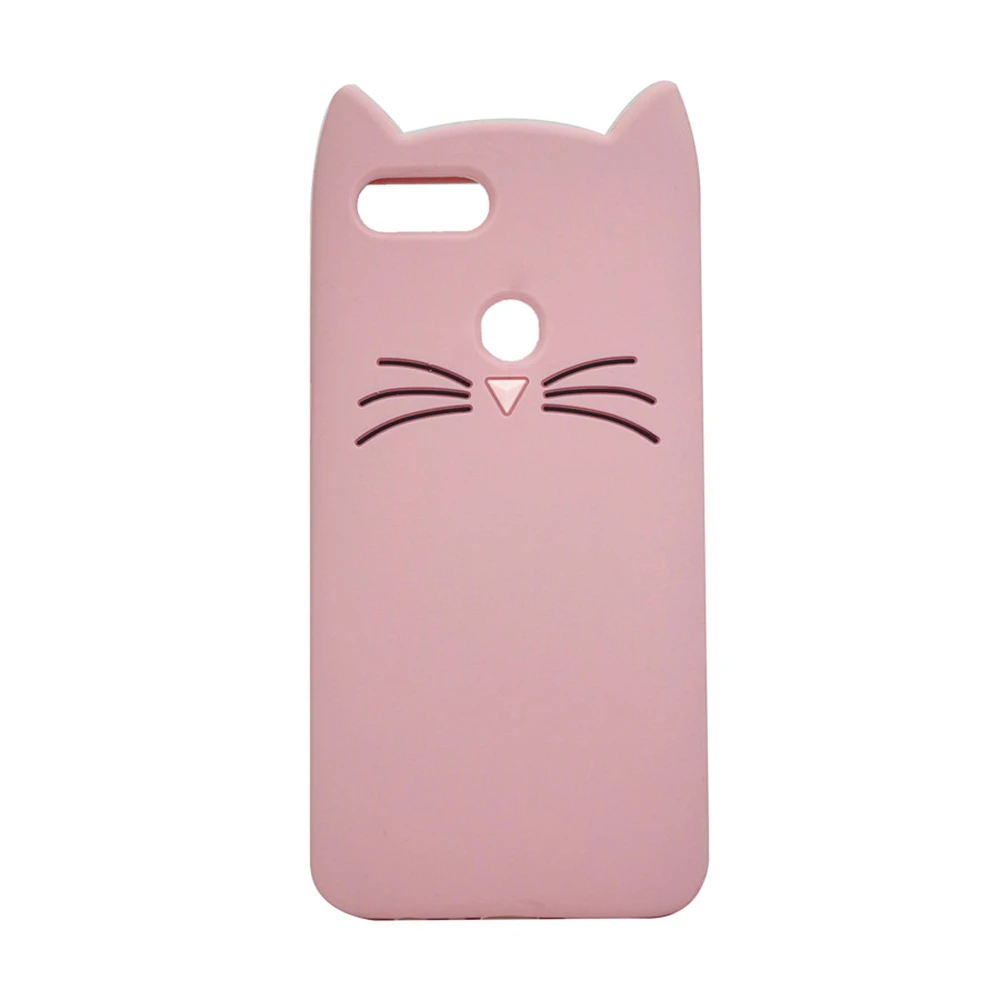 Phone Case for Huawei nova 2 Cover Cute Soft Silicone 3D Cartoon Beard Cat huawei 5.0&quot Coque Funda |