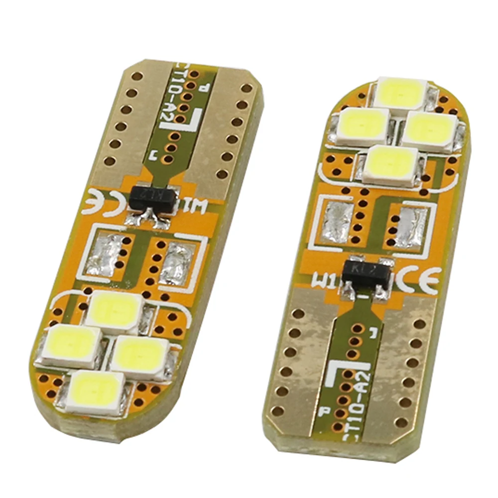 YSY 300 шт. T10 168 194 501 w5w 8smd 2835 Светодиодная CAN шина без ошибок для автомобильного