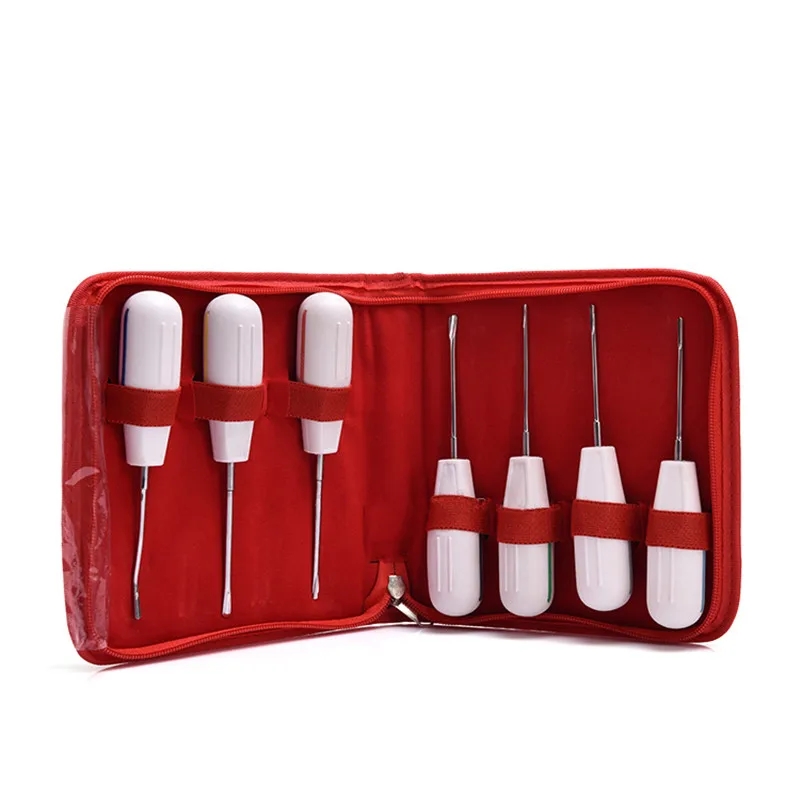 

Стоматологический изогнутый корневой лифт, стоматологический лифт, стоматологический инструмент, оборудование для отбеливания зубов, стоматологическая нержавеющая сталь, 7 шт./компл.