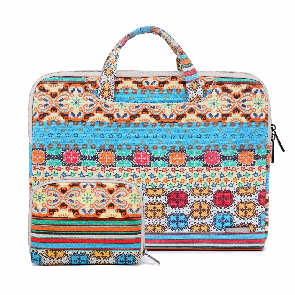 Сумка для ноутбука 13, 14, 15,6 дюймов, чехол, сумка для ноутбука Macbook Air Pro 15,4, сумка на плечо для ноутбука с цветочным рисунком, Портативная сумка для ноутбука Xiaomi