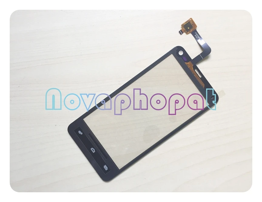 Novaphopat 4 5 дюймовый черный сенсорный экран для FLY IQ4416 дигитайзер Сенсорная панель