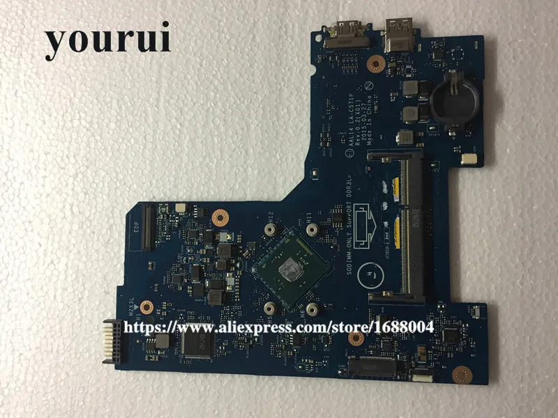 Высокое качество для 15 5000 5552 CN-0F77J1 0F77J1 F77J1 LA-C571P ALL14 DDR3L SR29E N3700 Процессор Тетрадь
