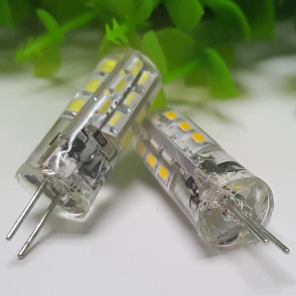 LINYEE G4 Светодиодная лампа DC12V мини светодиодная 3014SMD 24 светодиода AC220V 360 градусов