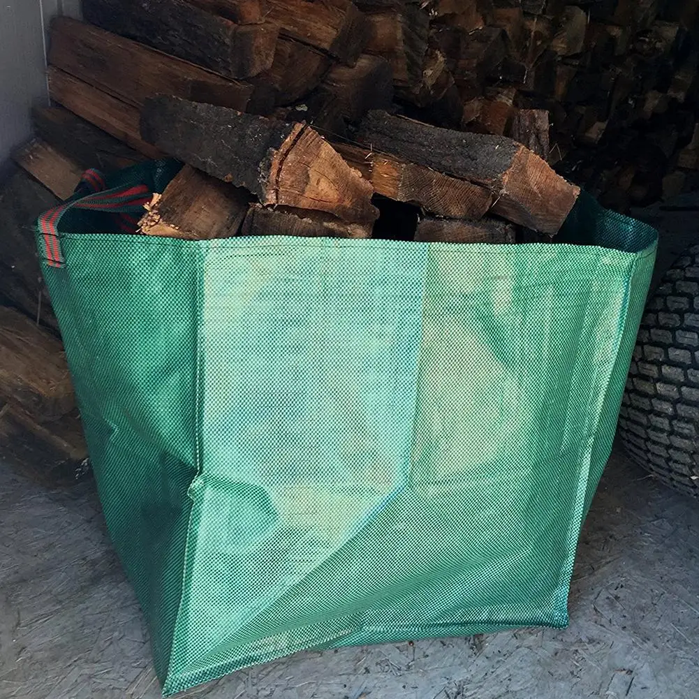 33 галлона сверхмощная садовая сумка для мусора синяя тканая ткань лужайка