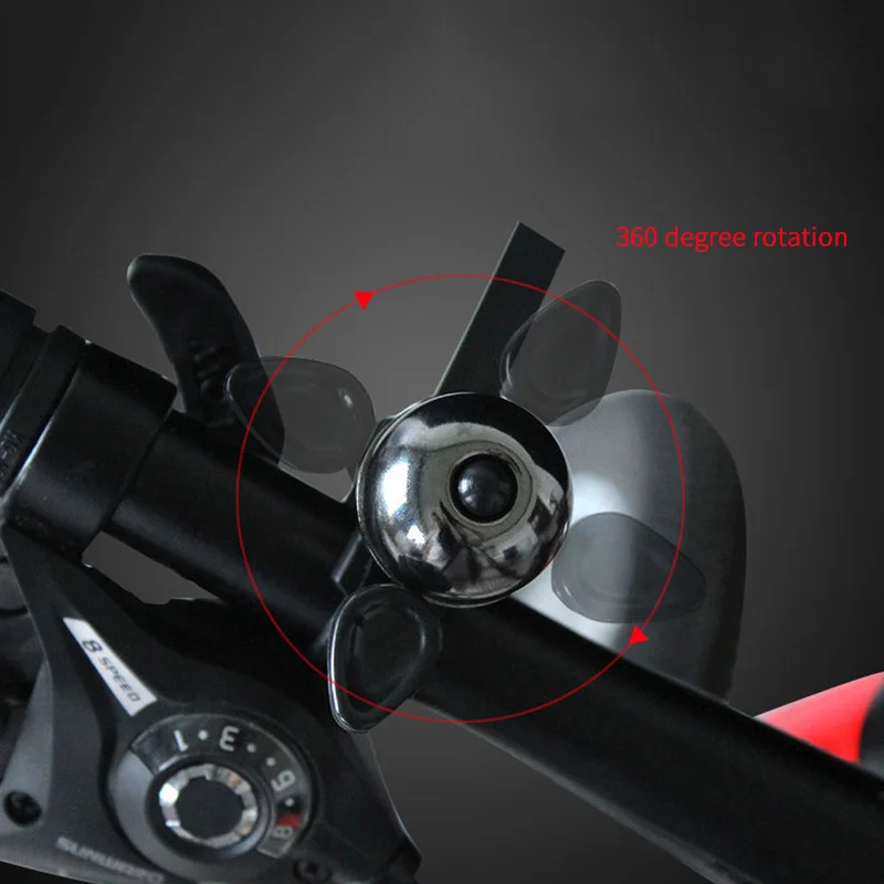 Классический велосипедный звонок в стиле ретро из чистой меди громкий звук