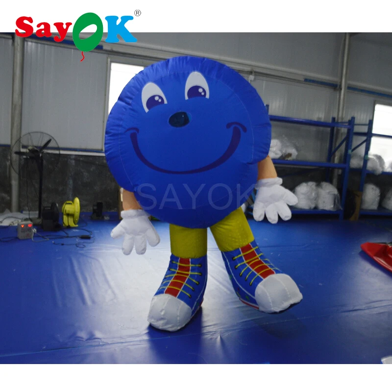 2018 Горячая Продажа Реплика надувной М &amp шоколадный костюм движущийся