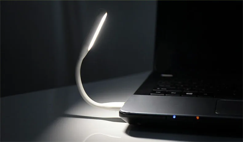 Мини светодиодный настольный светильник для чтения светильник гибкий USB светодиодный ночной Светильник s USB лампа для защиты глаз для Мощность портативных ПК Тетрадь