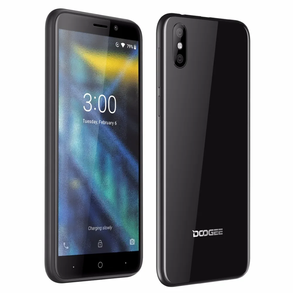 Оригинальный DOOGEE X50 3g WCDMA Мобильный телефон Android 8 1 Гб + MTK6580M 4 ядра смартфон Двойная