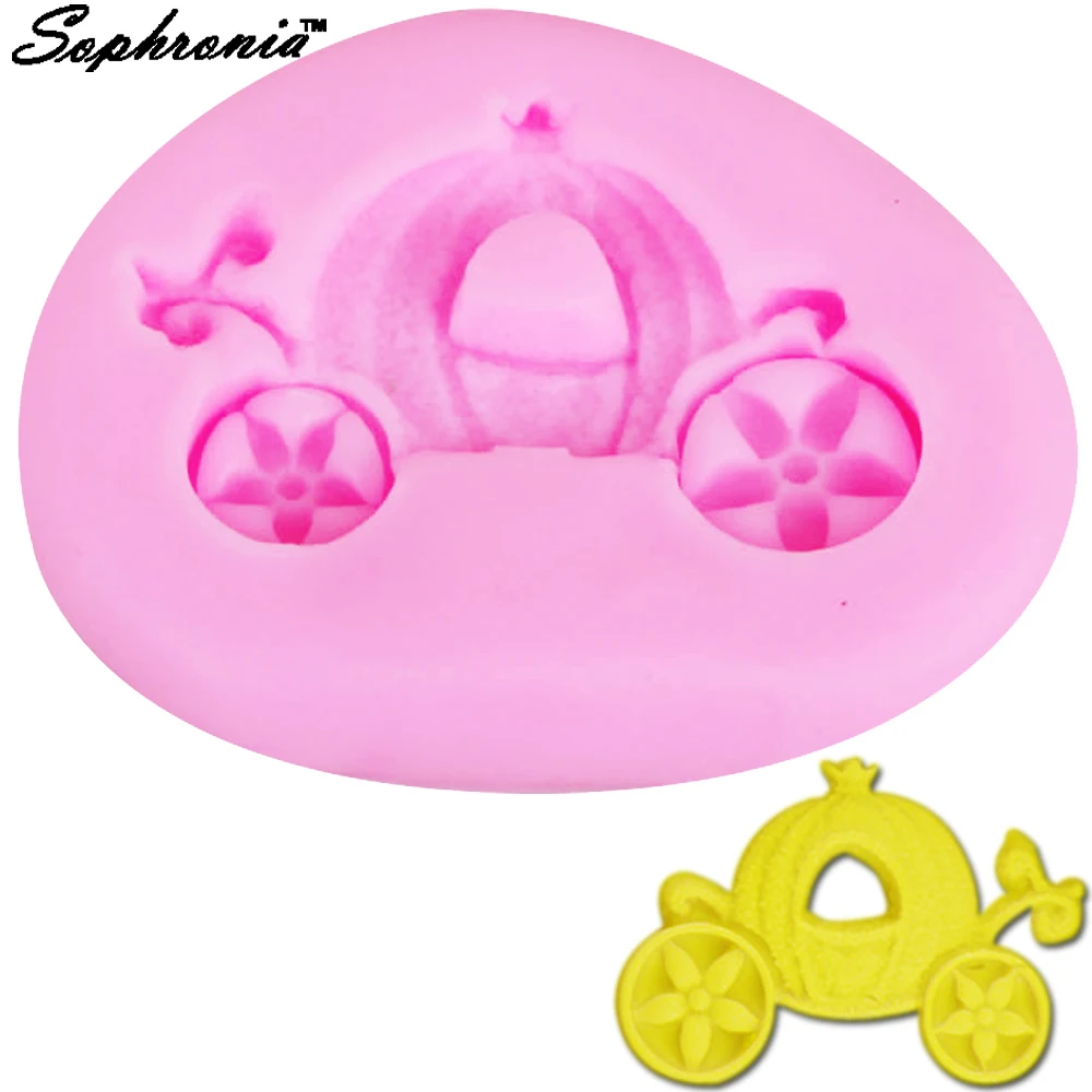 Sophronia C103 4 Феи детская машина 1 шт УФ Смола ювелирные изделия силиконовые формы Expoxy