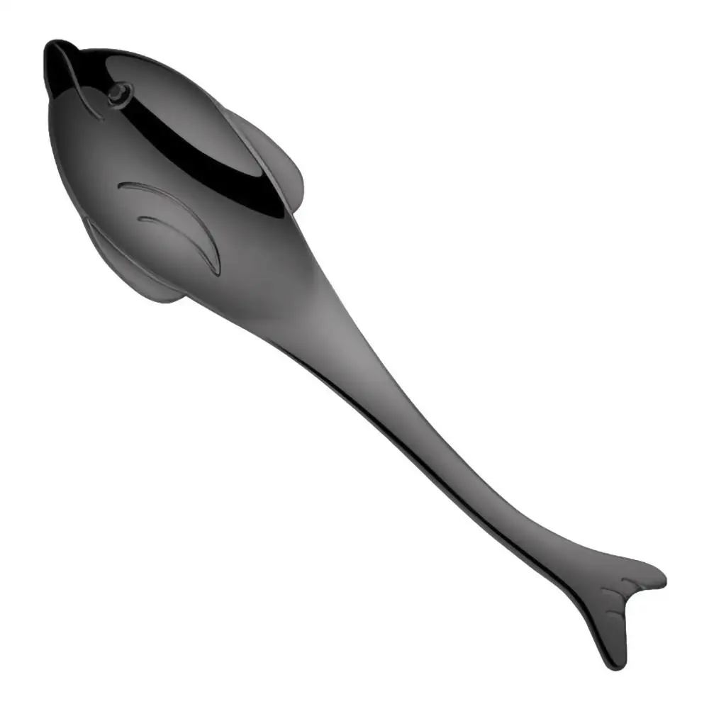 Spoon Новая морская ложка с изображением животных дельфина, цветная ложка с ручкой для морских животных, инструменты для мороженого, для питья, кухонный гаджет 5pz - Цвет: Spoon