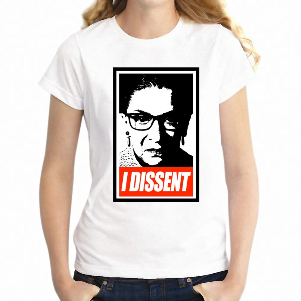 Женская футболка известная RBG Ruth Bader Гинзбург чернильный рисунок ваша честь