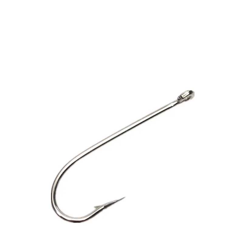 1 шт. высокоуглеродистой стали с зазубринами рыболовный крючок Baitholder рыболовная