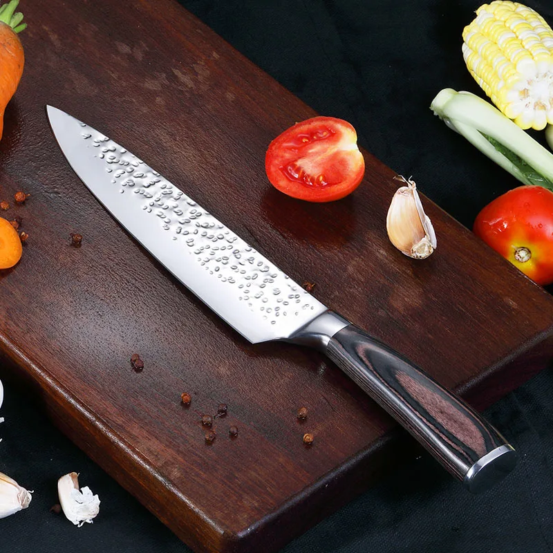 Кухонные ножи 8 &quotдюймовый нож шеф-повара из нержавеющей стали высокого качества