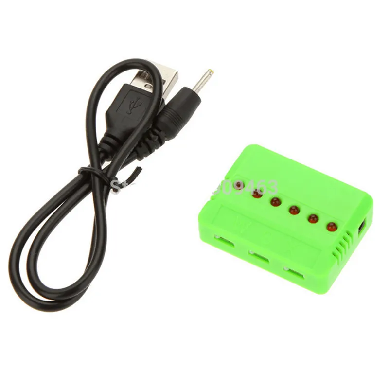 6 шт. 3 7 В 680 мАч 20C Lipo аккумулятор W в 1 USB балансирующее зарядное устройство для Syma X5C