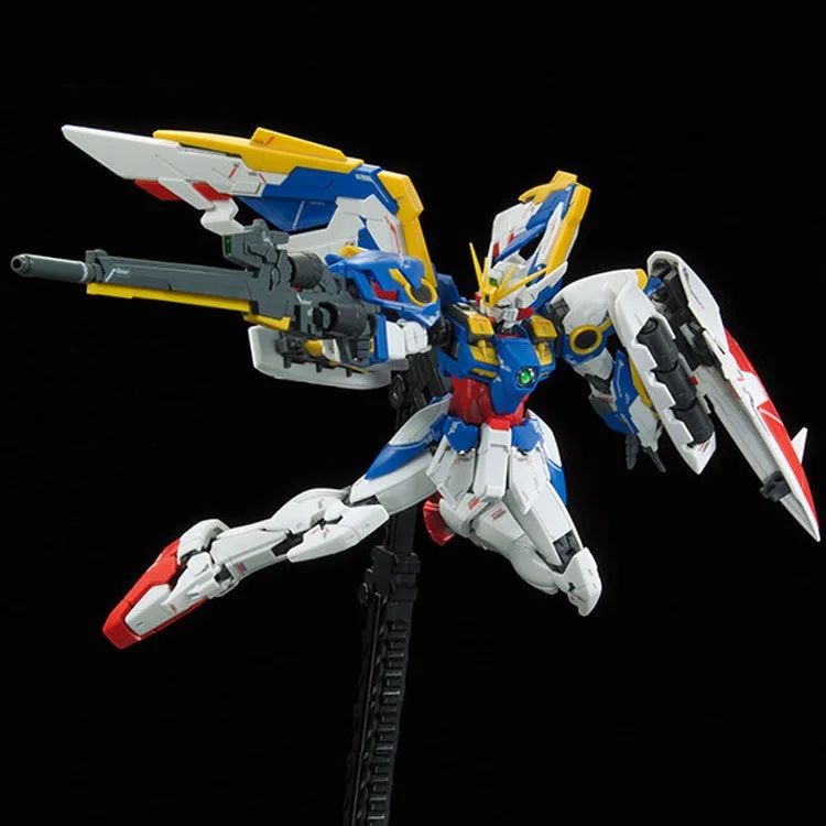 Japaness Bandai Gundam Модель RG 1/144 крыло ноль Гундам EW Justice Freedom 00 Destiny Armor Unchained мобильный костюм детские игрушки