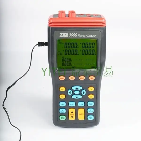 TES 3600N Мощность анализатор качества воды гармоник 3 фазы анализатор|analyzer| |