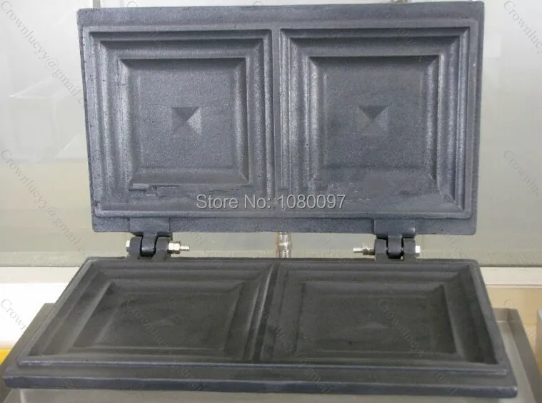 Коммерческая Бельгия машина для приготовления сэндвичей вафельная тостер