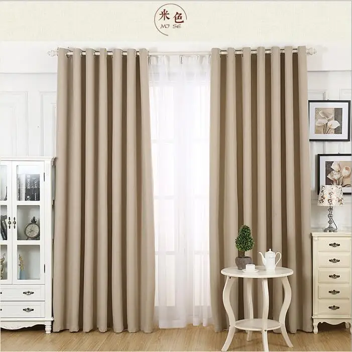 Colored cloth cream Белье шторы для спальни современный минималистский затемненные шторы для гостиной rideaux ле салон rideaux люкс салон ШТОРЫ ДЛЯ СПАЛЬНИ штора для гостинной Шторы для гостинной шторы для спальни - Цвет: Colored cloth cream