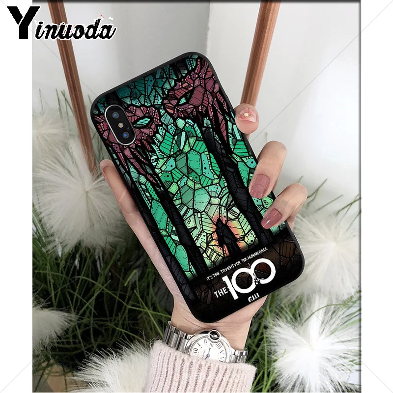 Чехол для телефона Yinuoda мягкий силиконовый чехол из ТПУ серии 100 iPhone 8 7 6 6S Plus 5 SE XR X