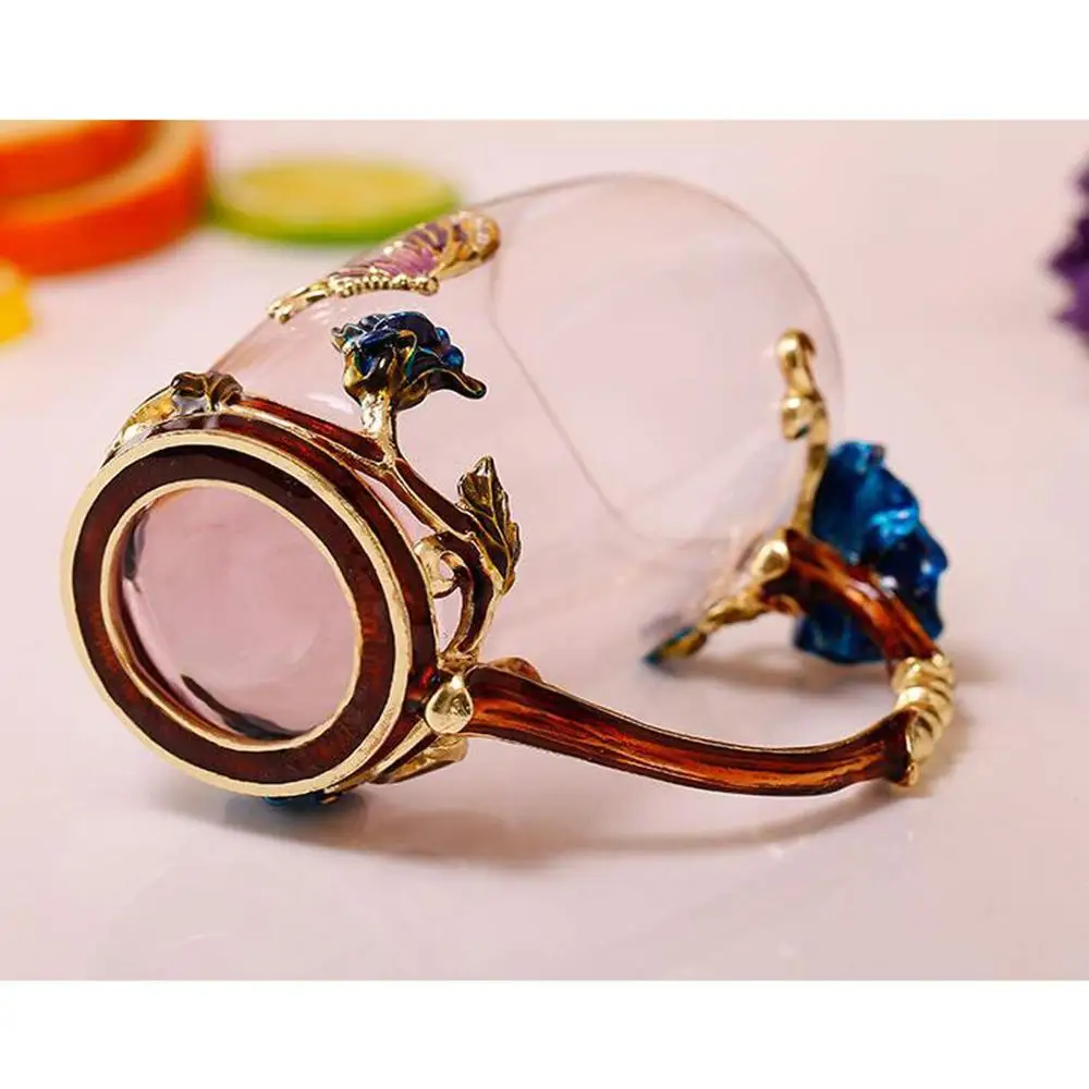 Идеальный свадебный подарок красота и Новинка эмалированная кофейная чашка