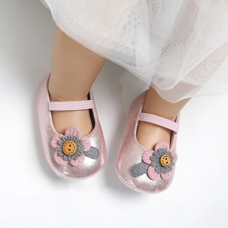 

baby shoes Fashion toddler retro flower princess first walkers wild