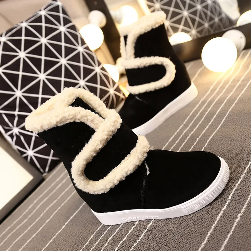 Зимой 2017 года новый увеличился снегоступы скраб сапоги женские меховые размер