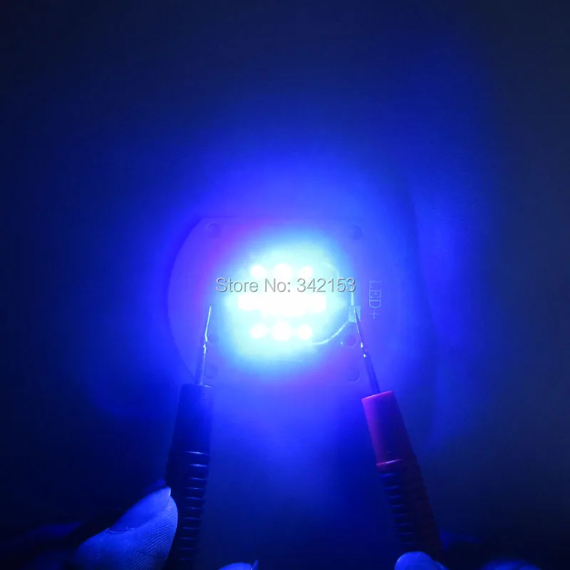 Топ светодиодный свет светодиодный CREE ХТЕ 455nm Королевский синий+ xpe 470nm синий+ 420nm УФ полу светодиодный+ EPI светодиодный S 490nm голубой DIY аквариума свет