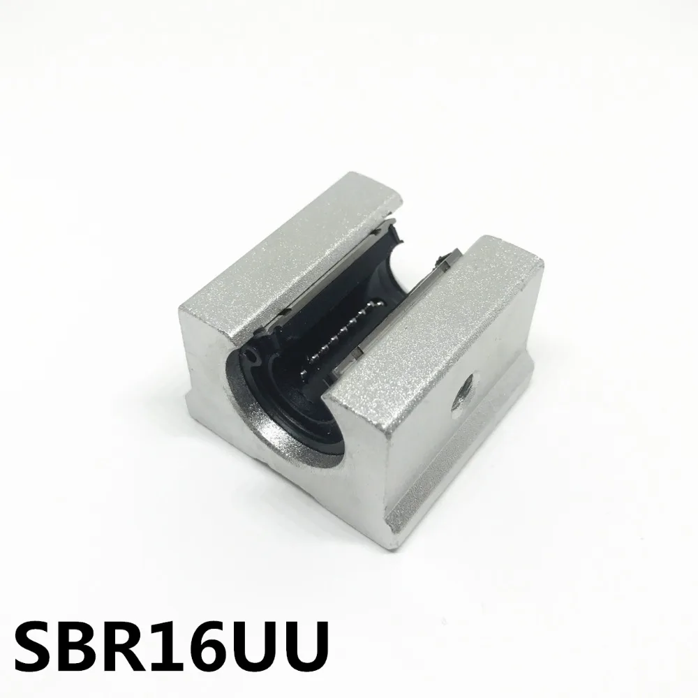 SBR16UU 16 мм Линейный шарикоподшипник фотолампы SBR16|16mm linear|linear routerlinear block |