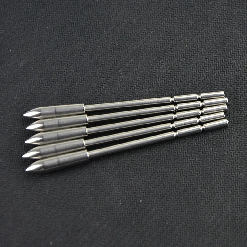 12/24/50Pcs Archery Arrowheads Tips 120gr ID3.2mm Target Points Arrow Head For Target Practice Shooting Training Accessories