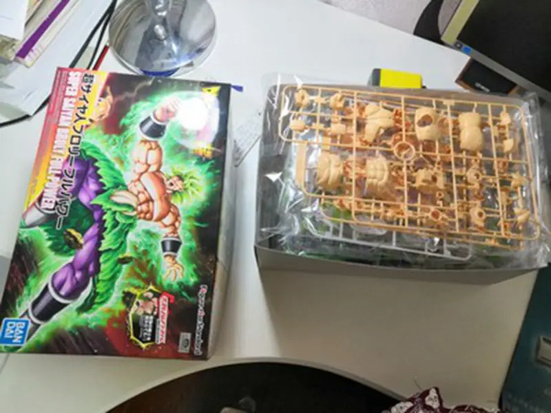 Bandai модель 55712 Dragon Ball Супер Saiyan Broli театральное издание модель кукла игрушка фигурка
