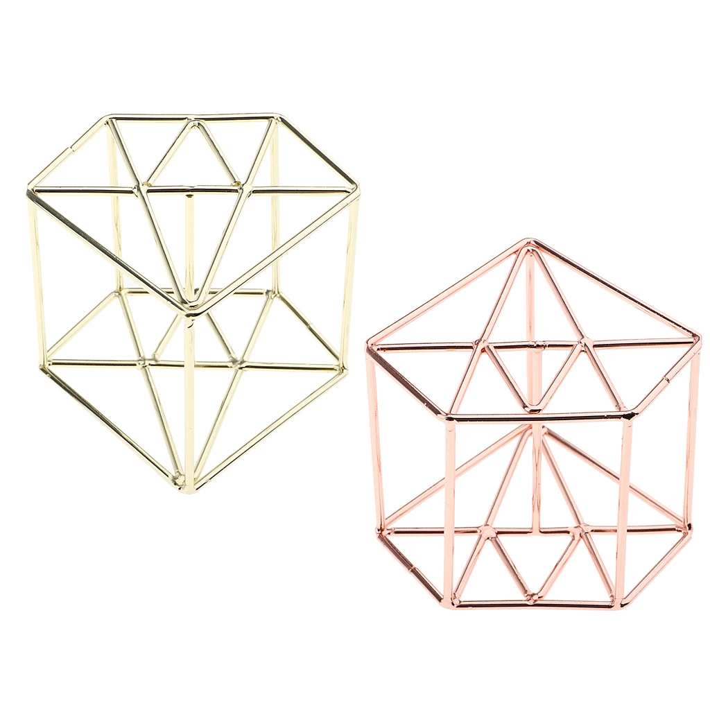 2 шт. держатель блендер в форме розового золота/золотистого алмаза для макияжа
