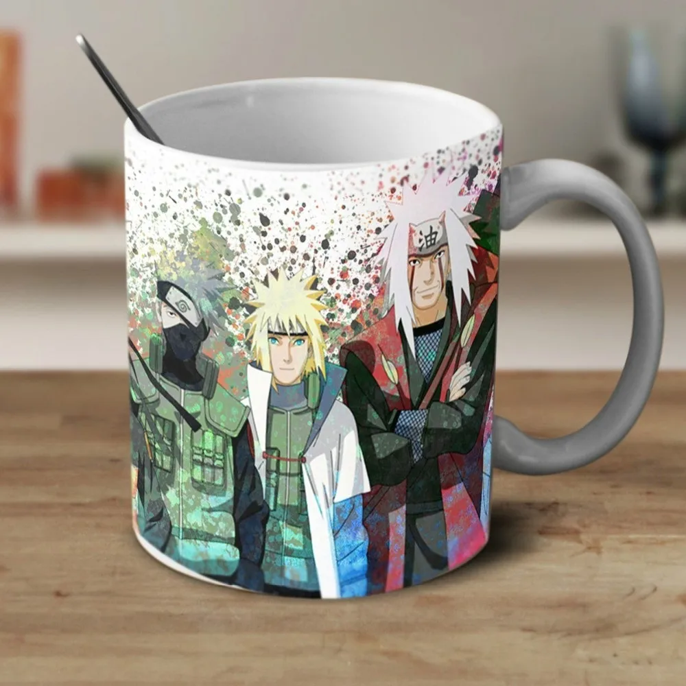 Jiraiya Минато Какаси Наруто кружка молоко пивные чашки керамические кофейные кружки