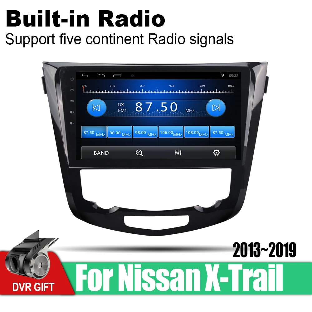 Автомобильный мультимедийный плеер ZaiXi Android GPS для Nissan X Trail 2013 ~ 2019 автомобильная