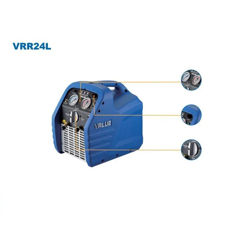 Машина для переработки хладагента 220 В VRR24L 1/2HP машина кондиционера инструмент