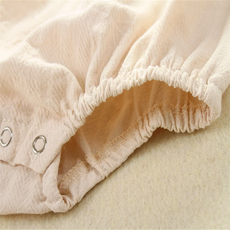 Боди для новорожденных девочек и мальчиков хлопковая одежда с оборками