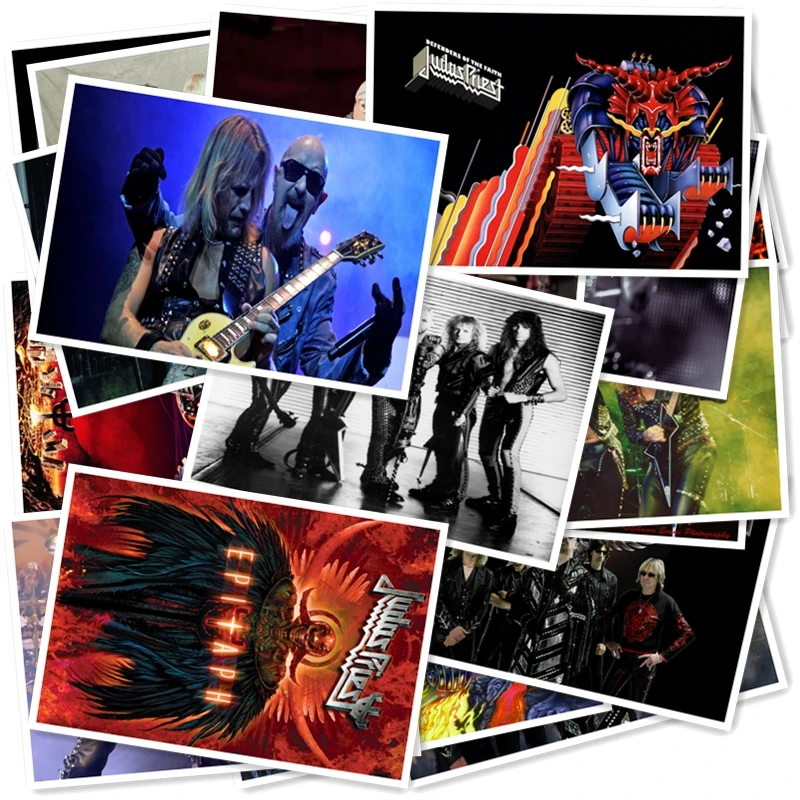 B1-14# Judas Priest Классическая серия стикеров 20/шт ПВХ наклейки для ноутбука Коллекция подарков домашний Декор наклейки на холодильник смешанные