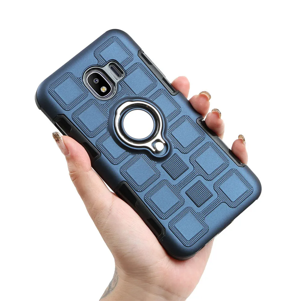 IDOOLS Luxury Hard Case for Samsung galaxy J4 2018 High Quality Armor TPU+TPU Phone Bags Cases j4 Coque |