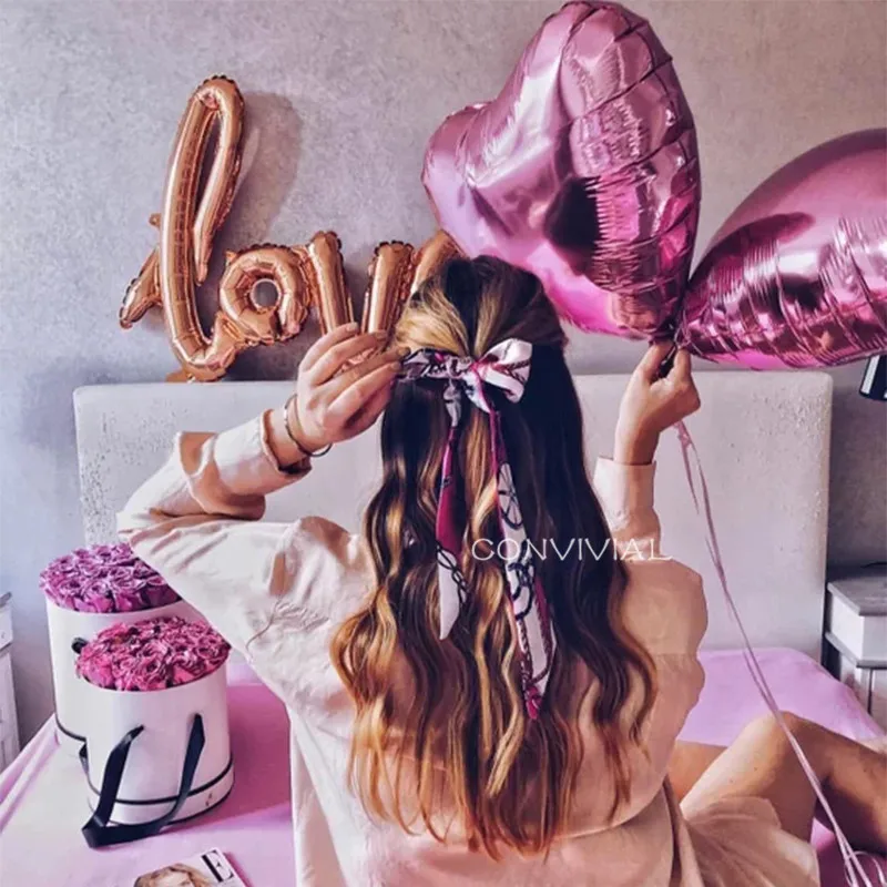 С надписью &quotBride to be&quot Любовное письмо кольцо Фольга шарики для свадебного