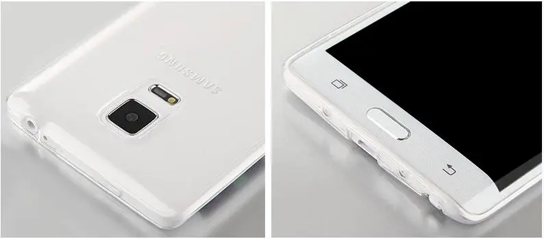 Прозрачный мягкий ТПУ чехол VOONGSON для Samsung Galaxy A3 A5 A7 2015 g530 850 i9080 note 2 3 4 neo S3 S4 S5 S6 mini EDGE