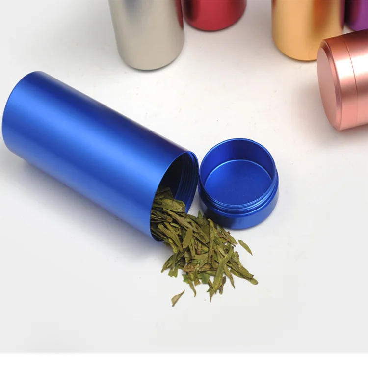 Чайные банки из титанового сплава уплотненные герметичные чайные канистры для