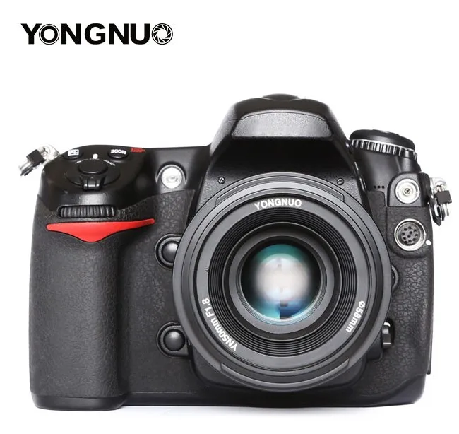YONGNUO YN 50 мм YN50mm F1.8 объектив с большой апертурой AF/MF Автофокус фиксированный объектив для Canon EOS или Nikon DSLR камеры