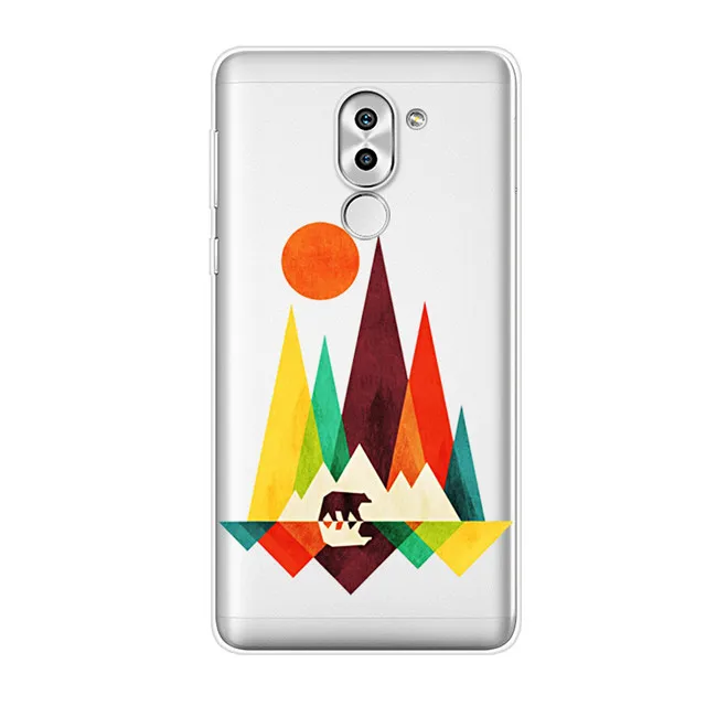 B Para Для huawei GR5 чехол 5,5 ''Мягкий ТПУ силиконовый чехол для телефона для Coque huawei Honor 6X задняя крышка Honor 6 X x GR5 милый - Цвет: 30