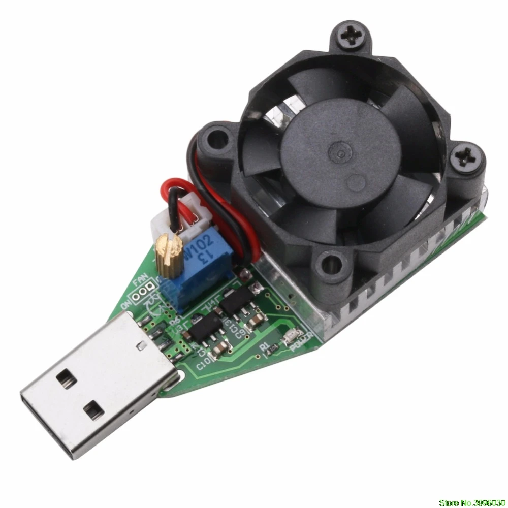 

Регулируемый разрядник электронной нагрузки постоянного тока 3,7 ~ 13 в USB 15 Вт