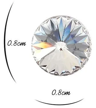 Украшенные кристаллами Swarovski маленькие круглые серьги для женщин, настоящие модные ювелирные аксессуары