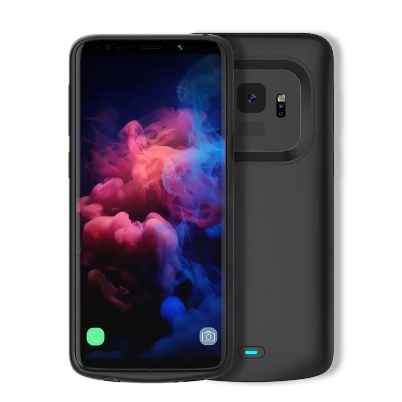 Новое поступление 5200 мАч внешнего резервного Батарея чехол для samsung S9 плюс полная защита Мощность Pack
