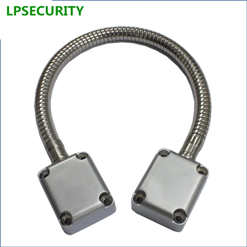 Металлическая трубка для защиты кабеля LPSECURITY диаметр трубки из нержавеющей
