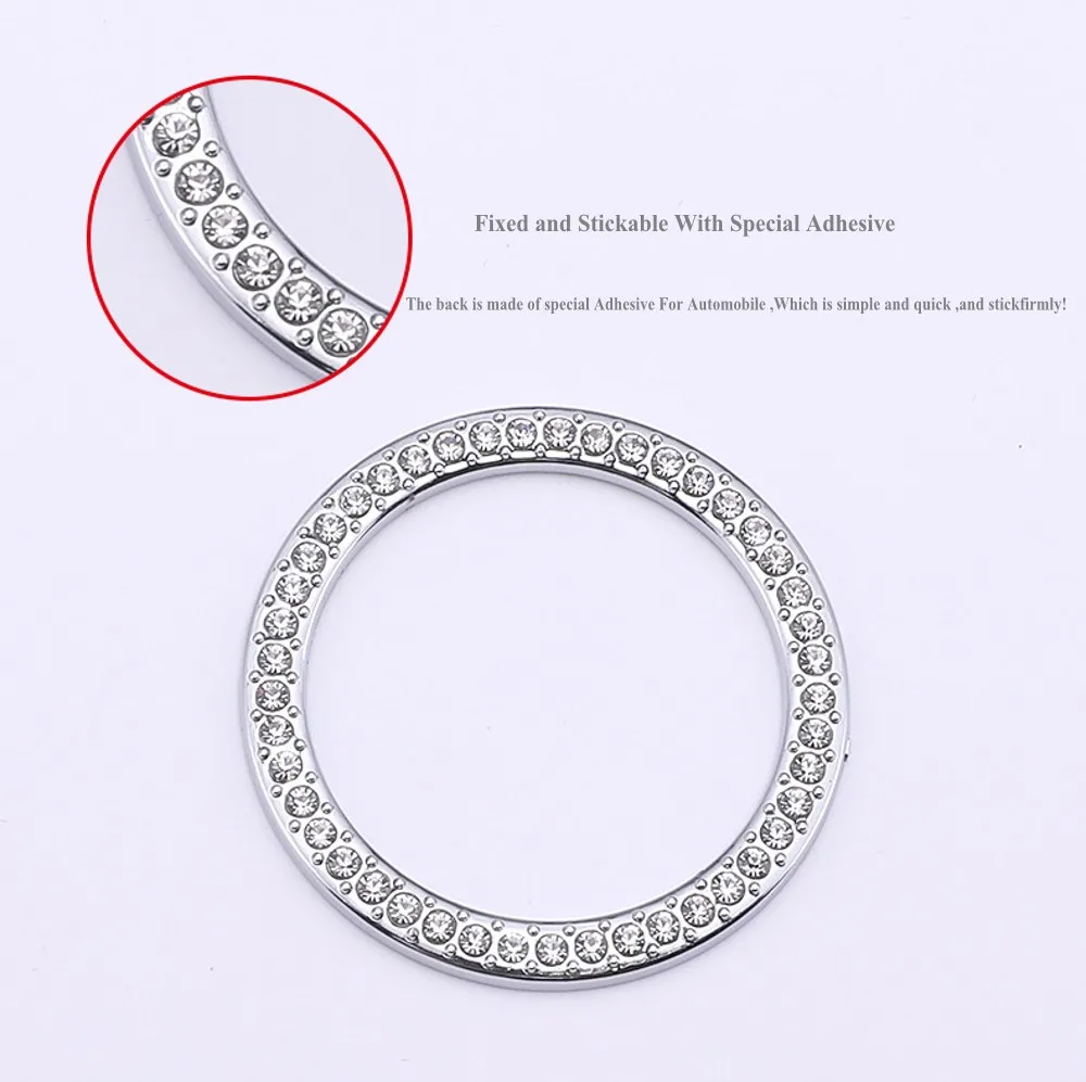 JanDeNing для автомобиля специальные часы рамка кольцо декоративные наклейки с