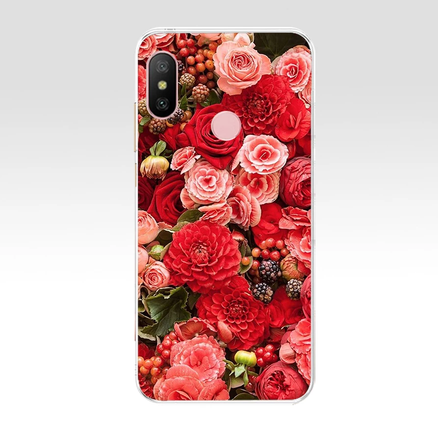 17 B силиконовый чехол для Xiaomi mi A2 LITE, чехол с полной защитой, мягкая задняя крышка из ТПУ, чехол для телефона s для Xio mi A2 LITE, бампер - Цвет: 17