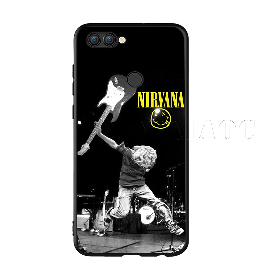 3 Yimaoc Nirvana Kurt Cobain чехол для huawei Коврики 30 20 Honor Y7 7a 7c 8c 8x9 10 Nova 3i 3 Lite рro Y6 P30 P smart - Цвет: 3